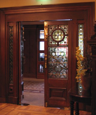 East Melbourne Cliveden main doors 1888 005